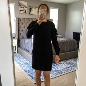 Long sleeve sweater dress